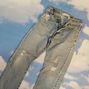Distressed Levi's 517 jeans for men size 32x34